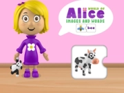 Juego Mundo de Alice Imágenes y Palabras en línea Juego Mundo de Alice Imágenes y Palabras en línea