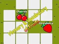 Juego Memoria y vocabulario de frutas en línea