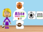 Juego Mundo de Tarjetas Deportivas de Alice en línea Juego Mundo de Tarjetas Deportivas de Alice en línea