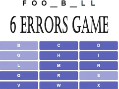 Juego Juego de 6 errores en línea