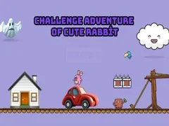 Juego Aventura Desafío del Conejito Cute en línea