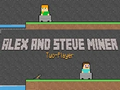 Juego Alex y Steve: Minero para Dos Jugadores en línea Juego Alex y Steve: Minero para Dos Jugadores en línea