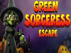 Juego Escape de la Hechicera Verde en línea Juego Escape de la Hechicera Verde en línea