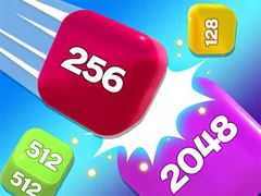 Juego Juego de Fusión Cubo Cadena 2048 3D en línea