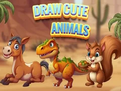 Juego Dibuja Animales Lindos en línea