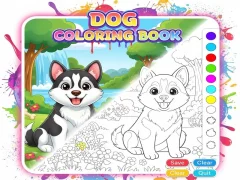 Juego Libro para colorear de perros en línea
