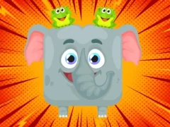Juego Vientre de gelatina. Hacer el elefante en línea