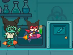 Juego Escape del laboratorio de Kitty Kuro en línea