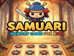 Juego Juego de memoria samurai para niños en línea