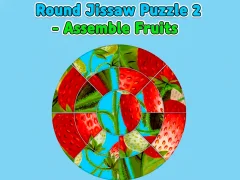 Juego Puzzle redondo 2 — Montar frutas en línea