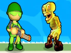 Juego Destrucción del zombie de Stickman en línea