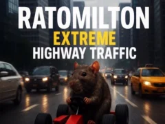 Juego Tráfico de carreteras extremas de Ratomilton en línea