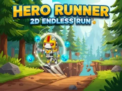 Juego Hero Runner 2D carrera sin fin en línea
