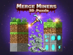 Juego Fusionar mineros rompecabezas 3D en línea