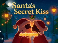 Juego El beso secreto de Papá Noel en línea