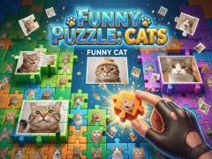 Juego Rompecabezas divertido: gatos en línea