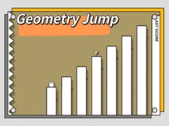 Juego Geometry saltando en línea