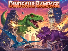 Juego Alboroto de dinosaurios en línea