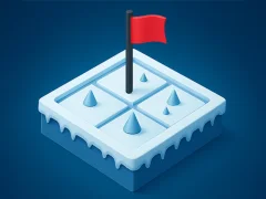 Juego Rompecabezas del camino nevado en línea