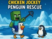 Juego Chicken Jockey: rescate de pingüinos en línea Juego Chicken Jockey: rescate de pingüinos en línea