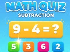 Juego Prueba de matemáticas — Resta en línea