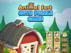 Juego Juego de rompecabezas lindo de clasificación de animales en línea