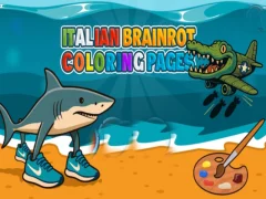 Juego Dibujos para colorear Brainrot italiano en línea