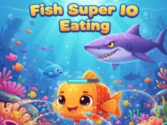 Juego Comer pescado Super IO en línea