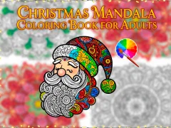 Juego Libro para colorear de mandalas navideños para adultos en línea
