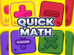 Juego Matemáticas rápidas en línea