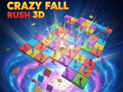 Juego Loco Caída Rush 3D en línea