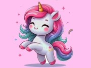 Juego Desafío para colorear de unicornio en línea