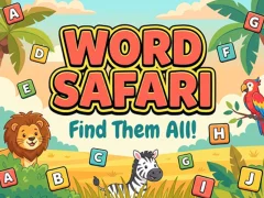 Juego Safari de palabras en línea