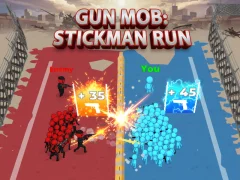 Juego Mob de armas: Stickman Run en línea