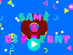Juego Donut mismo y diferente en línea