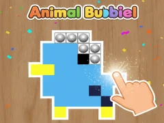 Juego Píxel de burbuja animal en línea