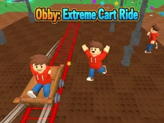 Juego Obby: paseo extremo en carrito en línea