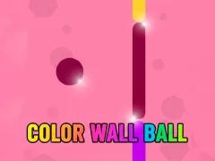 Juego Bola de pared de color en línea