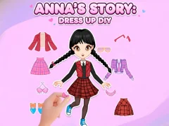 Juego La historia de Anna: vístete tú mismo en línea