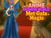 Juego Anime Fashion World Met Gala Magic en línea