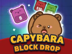 Juego Capybara Block Drop en línea