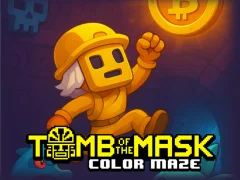 Juego Tumba del laberinto de color de la máscara en línea