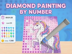 Juego Pintura de diamantes por número en línea