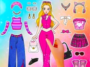 Juego Diario de muñecas de papel: vestida de bricolaje en línea