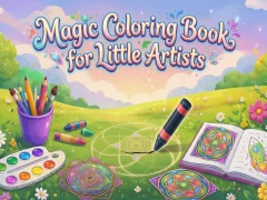 Juego Libro mágico para colorear para pequeños artistas en línea