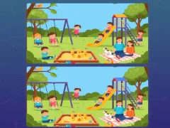 Juego Detectar la diferencia diferente 1 en línea