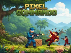 Juego Pixel Commando en línea