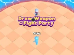 Juego Dibujar arma- fiesta de pelea en línea