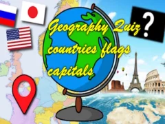 Juego Geografía Quiz países banderas capitales en línea