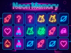 Juego Memoria de neón en línea